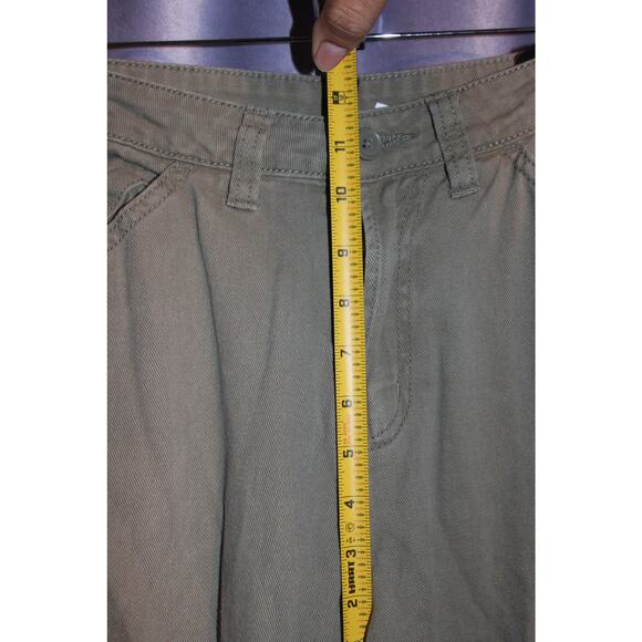 Divided by H&M Wide Leg Military Green Baggy Pants Woman's 2 - Picture 3 of 7